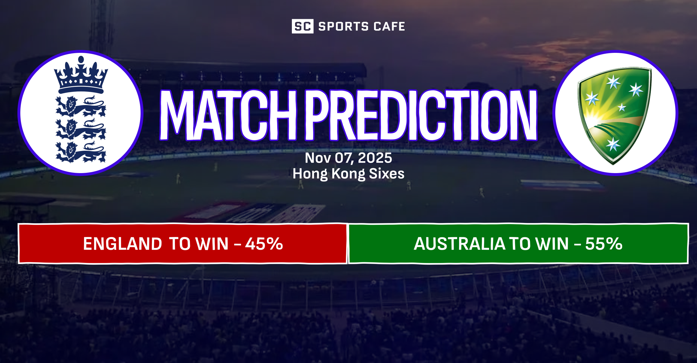 England vs Australia